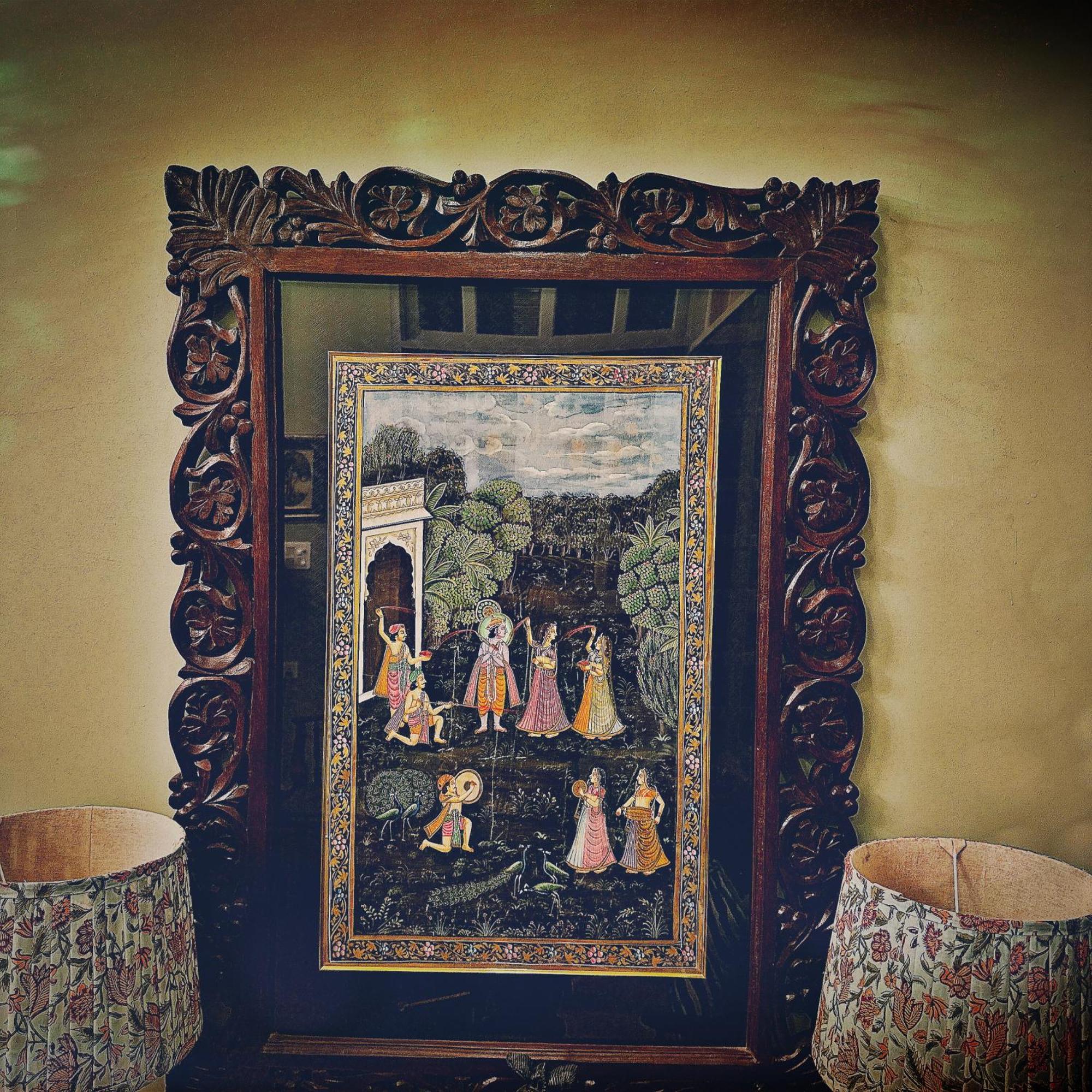 Vraj Vilas Vrindavan Bagian luar foto